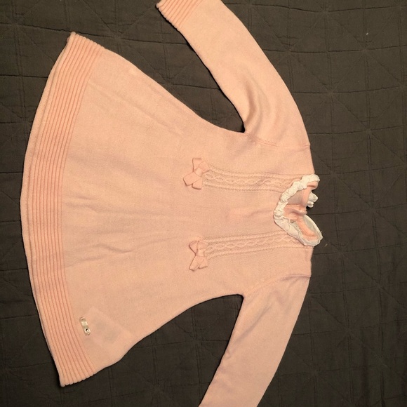 Mayoral Baby Girls Pink Sweater Dress - Picture 2 of 5
